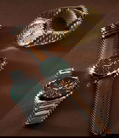 Fossil Neutra Chronograph Tan LiteHide Leather Watch FS5963