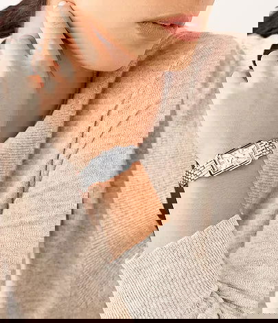 Fossil Raquel Three-Hand Date Stainless Steel Watch ES5221