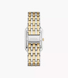 Fossil Raquel Three-Hand Date Two-Tone Stainless Steel Watch ES5305