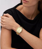 Fossil Scarlette Three-Hand Date Watch in Gold-Tone Stainless Steel ES5299