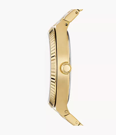 Fossil Scarlette Three-Hand Date Watch in Gold-Tone Stainless Steel ES5299