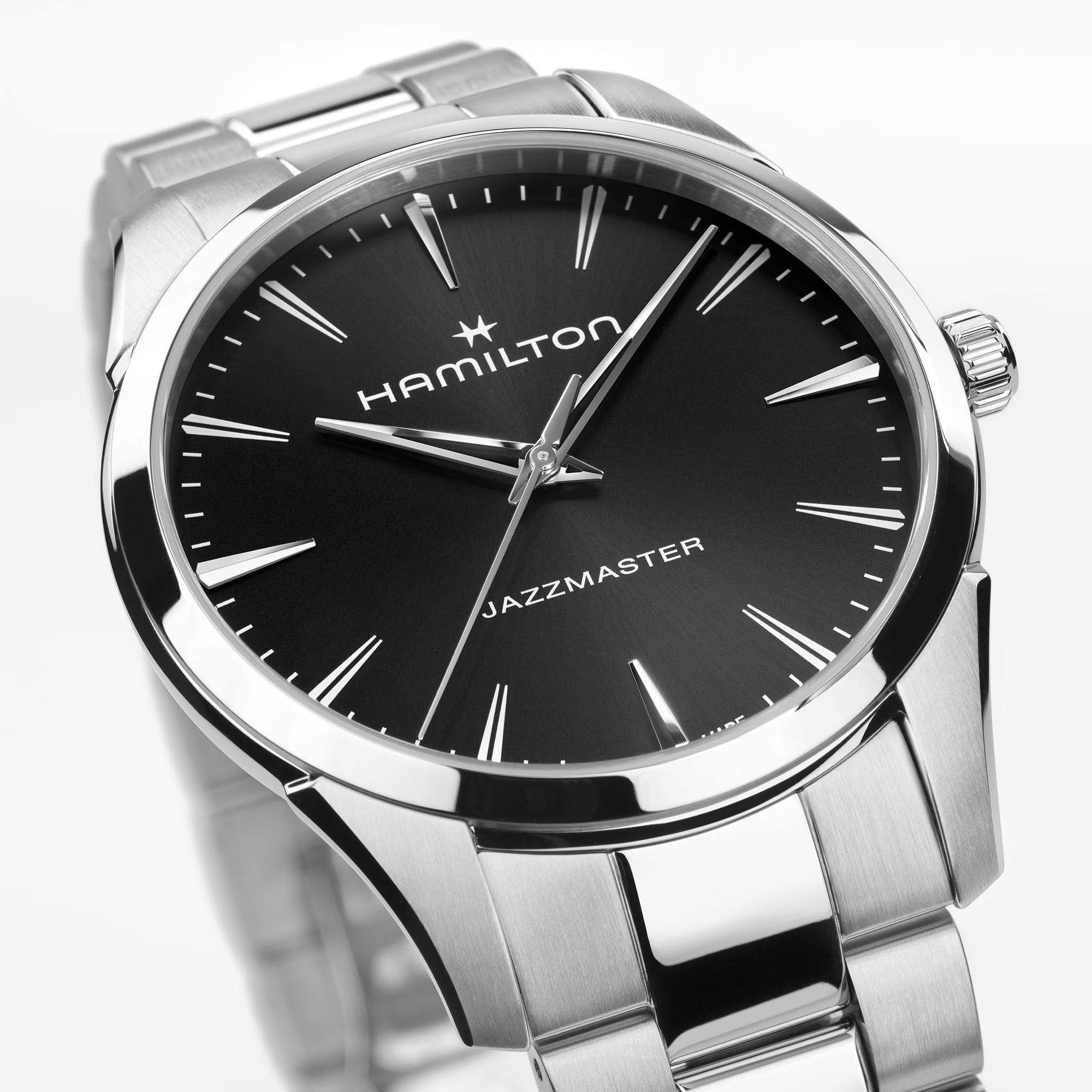Hamilton Jazzmaster Quartz - 40mm - Black H32461131 - Bijoux Eclore
