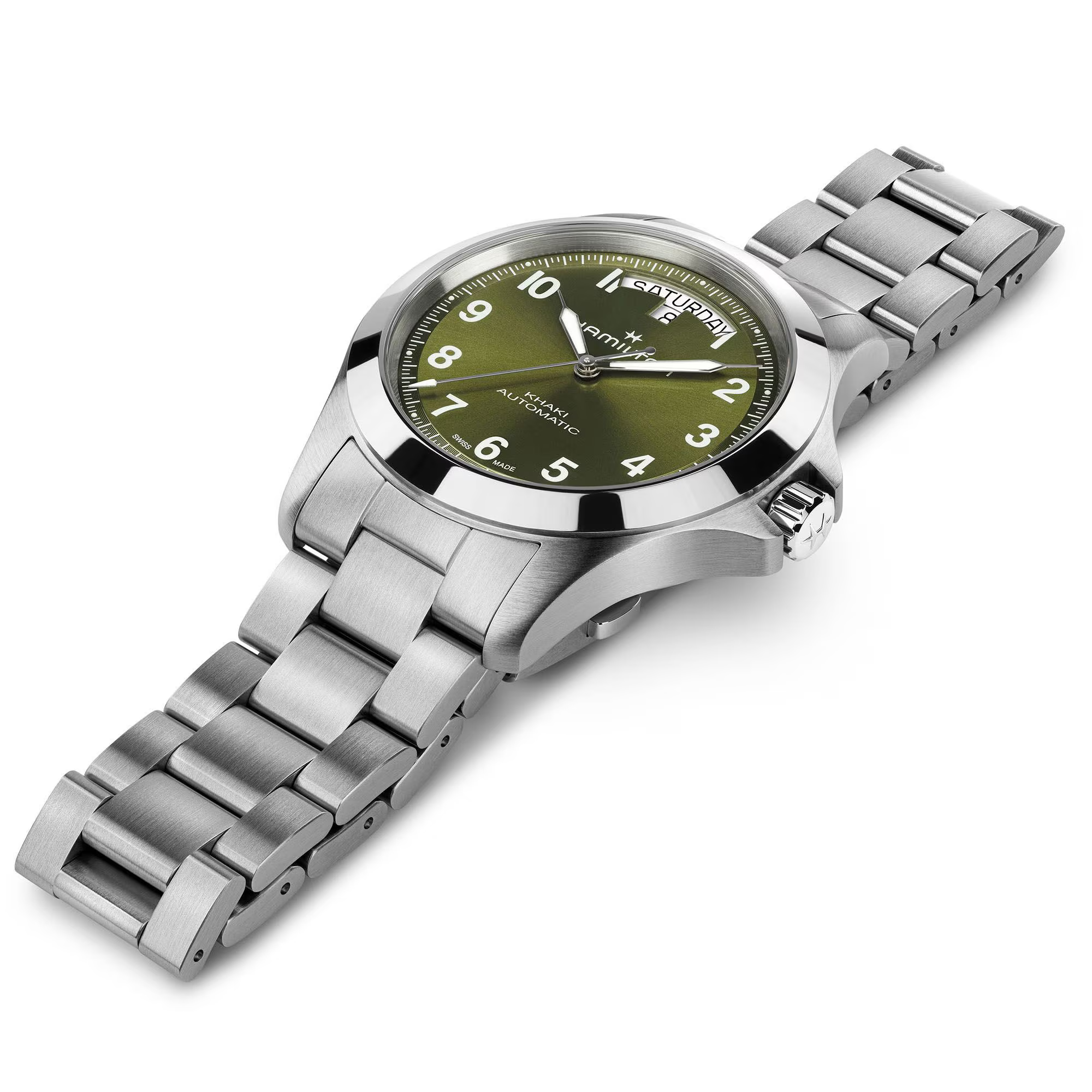 Hamilton Khaki Field King Day-Date Auto H64475160 - Bijoux Eclore
