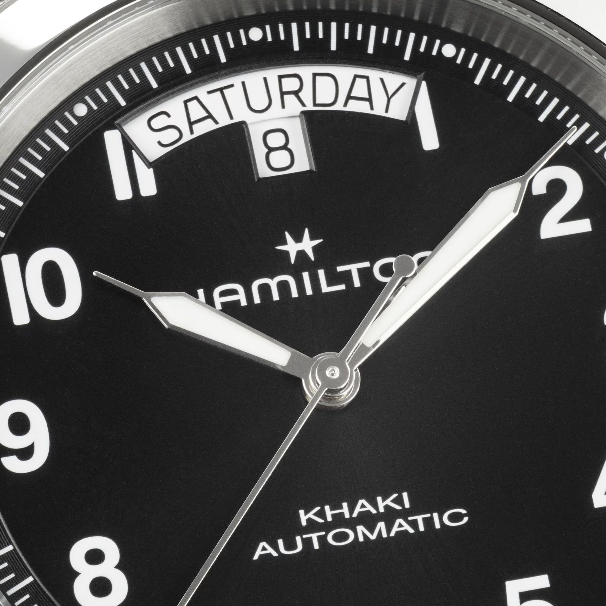 Hamilton Khaki Field King Day-Date AUTO - 40mm - Black H64475531 - Bijoux Eclore