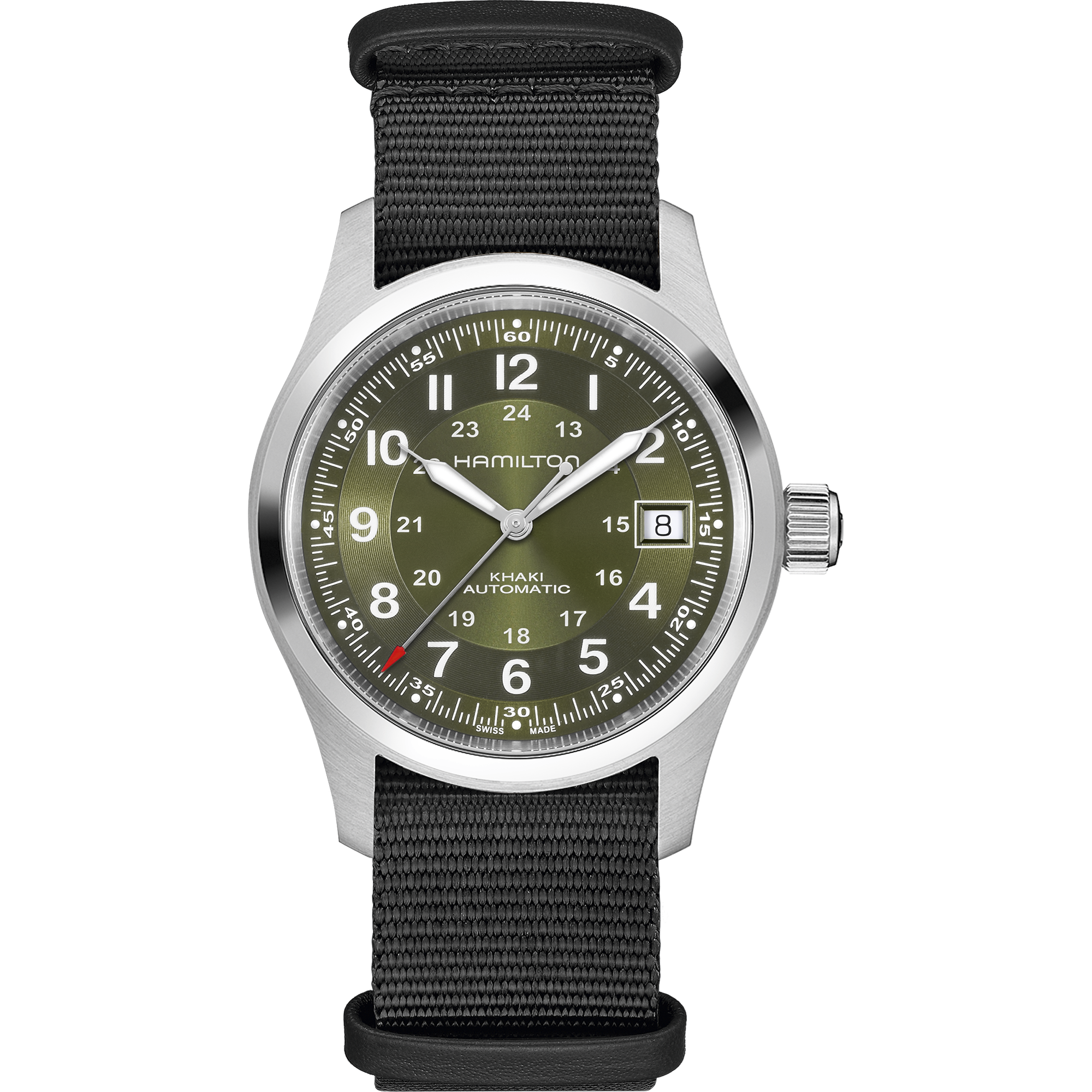 Hamilton Khaki Field Auto 38mm H70455960 - Bijoux Eclore