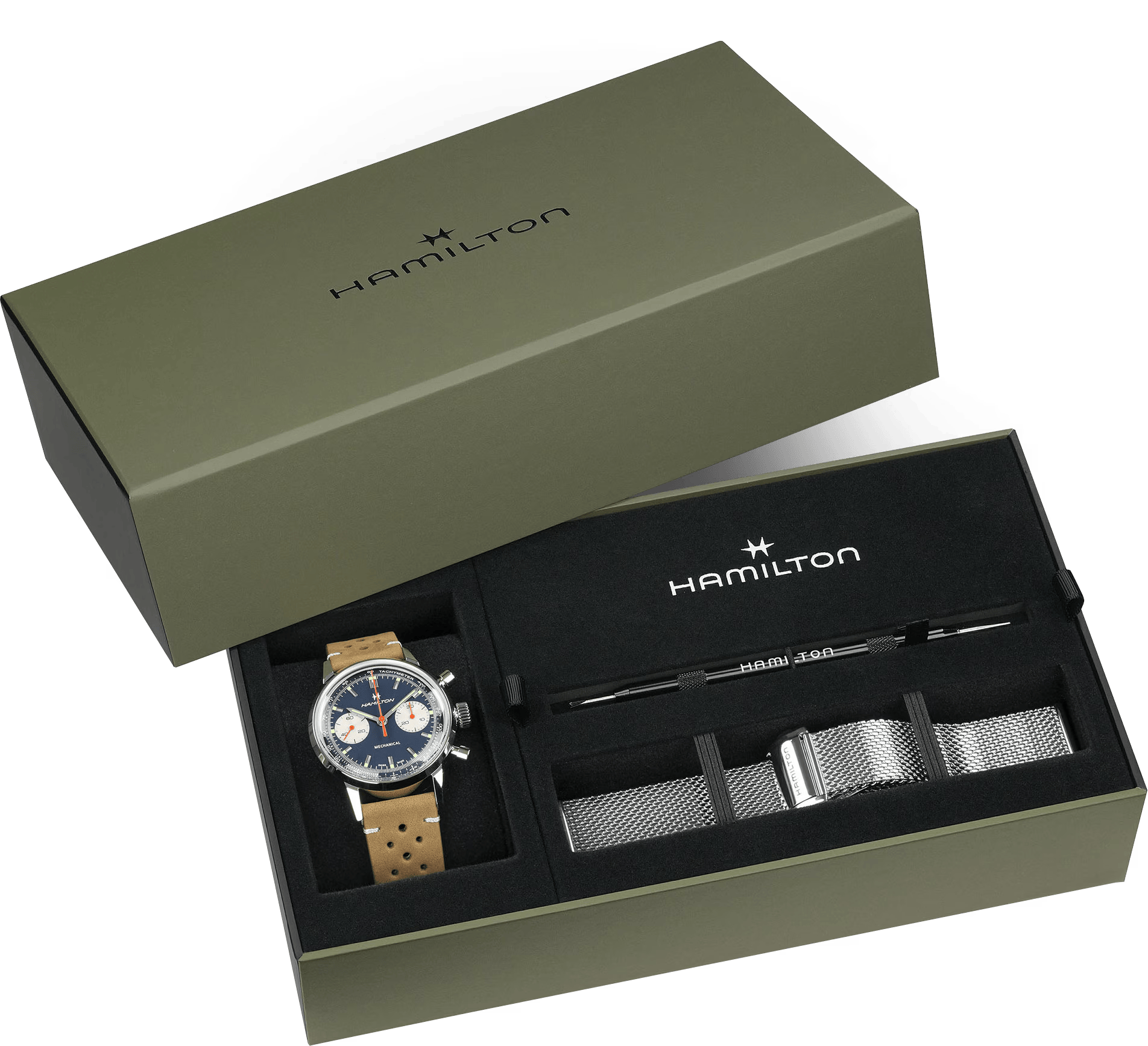 Hamilton American Classic Intra-Matic Chronograph H38429541 - Bijoux Eclore