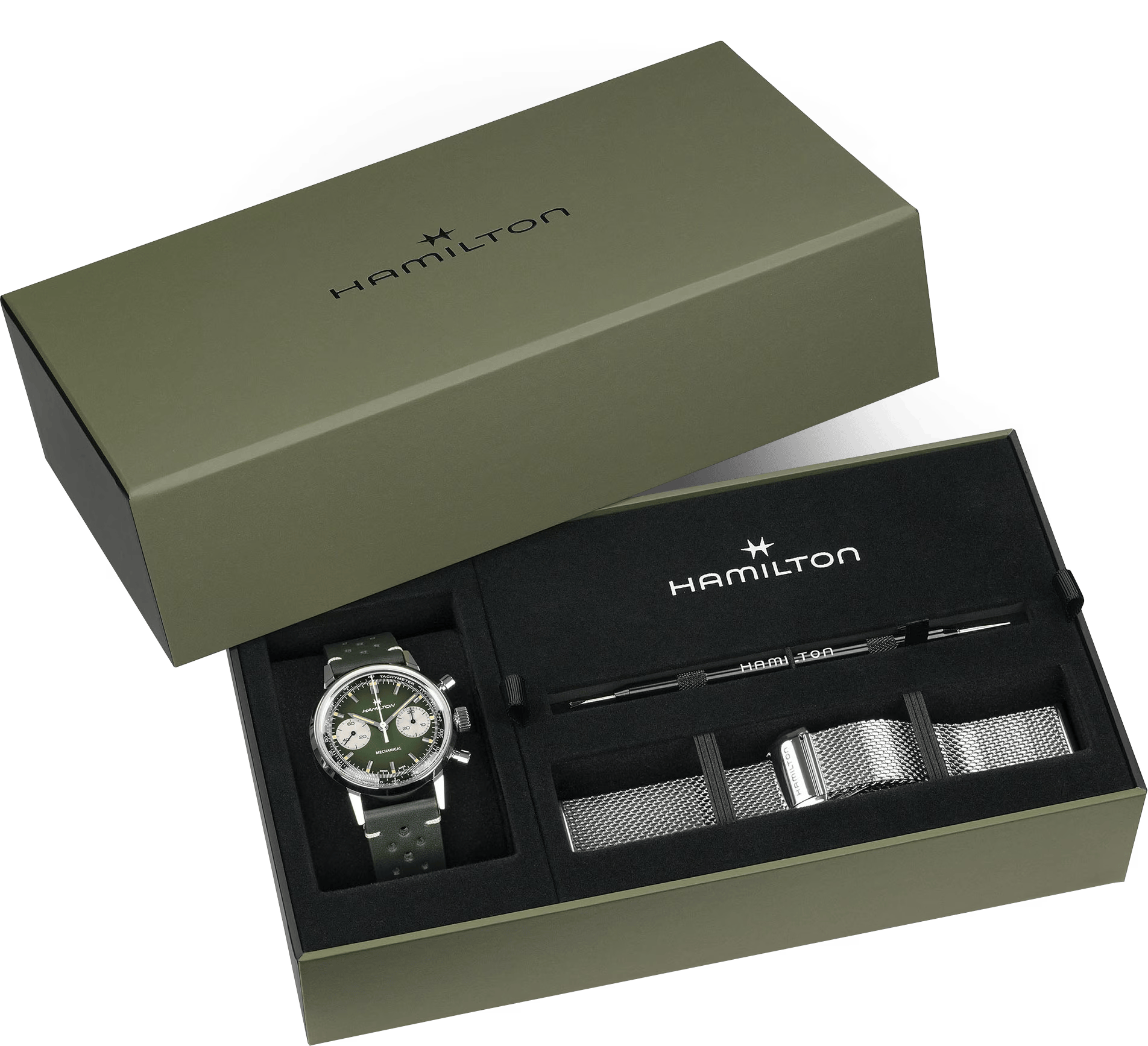 Hamilton American Classic Intra-Matic Chronograph H38429861 - Bijoux Eclore
