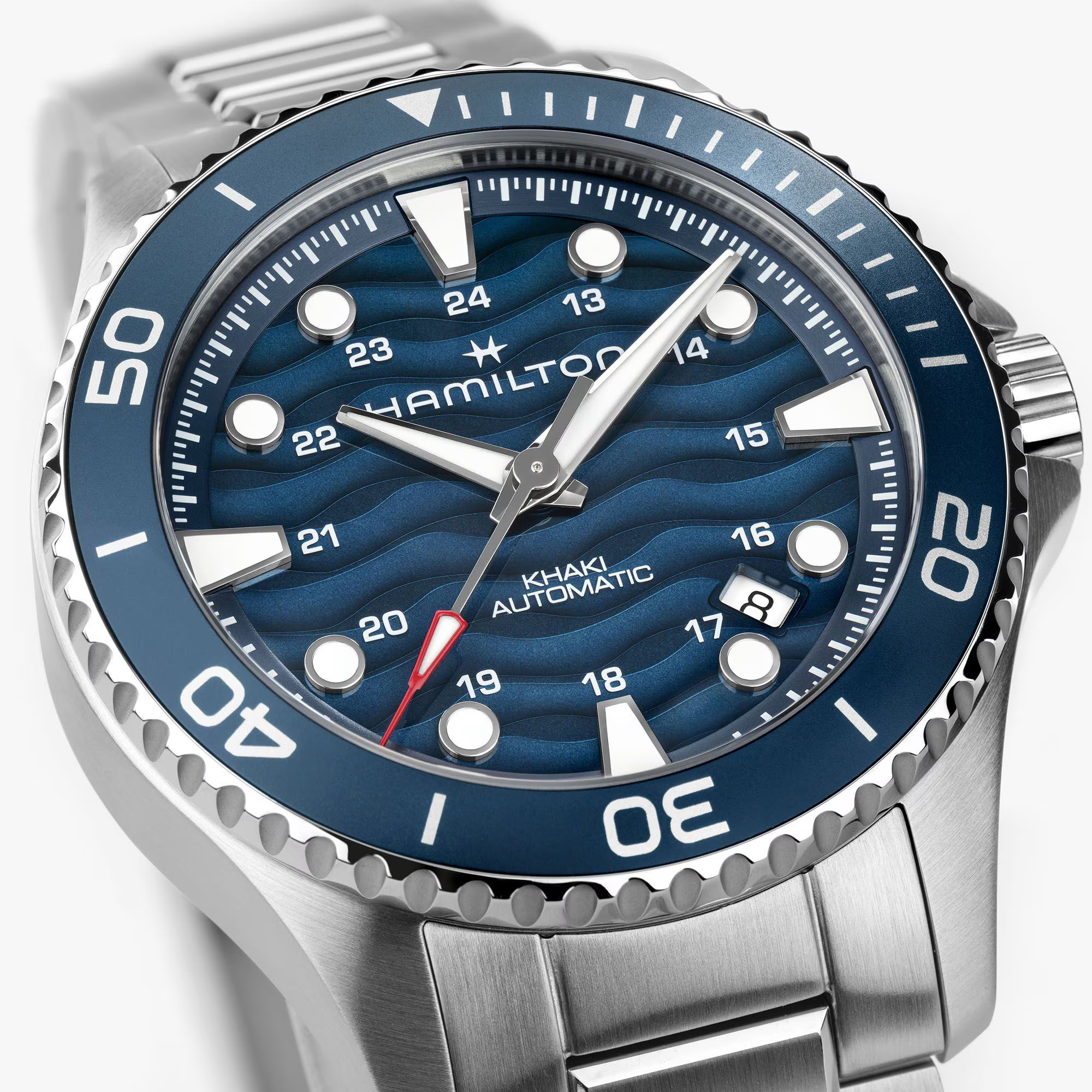 Hamilton Khaki Navy Scuba Auto H82425140 - Bijoux Eclore