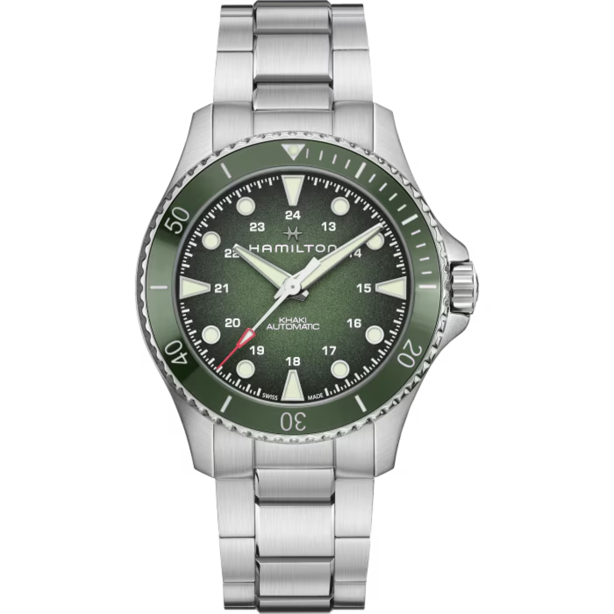 Hamilton Khaki Navy Scuba 43mm Mens Watch H82525160 - Bijoux Eclore