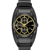 Hamilton Jazzmaster Auto Chrono Black Leather Strap Watch H32506730