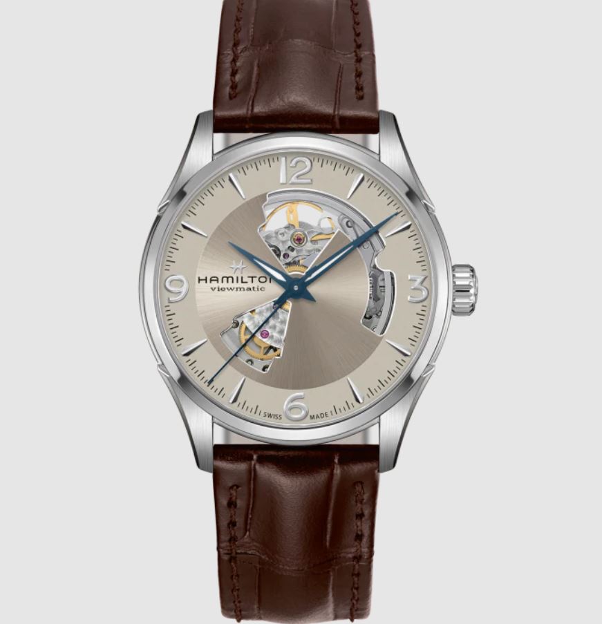 Hamilton Jazzmaster Open Heart Automatic Silver Dial Men's Watch H32705521