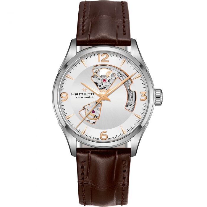 Hamilton Jazzmaster Open Heart Automatic Silver Dial Men's Watch H32705551