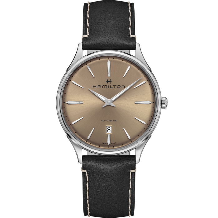 Hamilton  Jazzmaster Thinline Auto Automatic Brown Dial Men's Watch H38525721
