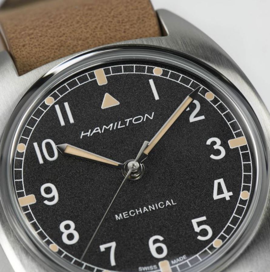 Hamilton Khaki Aviation Pilot Pioneer Mechanical Black Dial Watch H76419531
