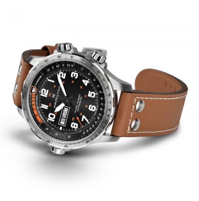 Hamilton Khaki Aviation X-Wind Day Date Auto Automatic Watch H77755533