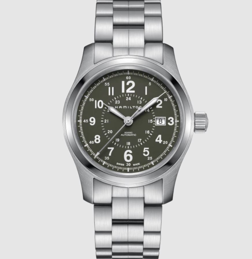 Hamilton Khaki Field Auto Dark Green Dial Men's Watch H70605163