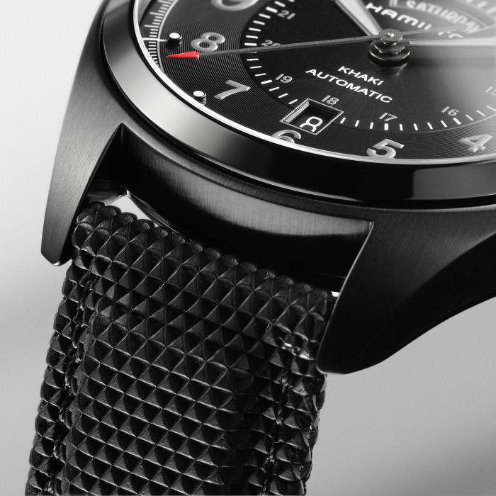 Hamilton Khaki Field Day Date Auto Automatic Black Dial Men's Watch H70695735