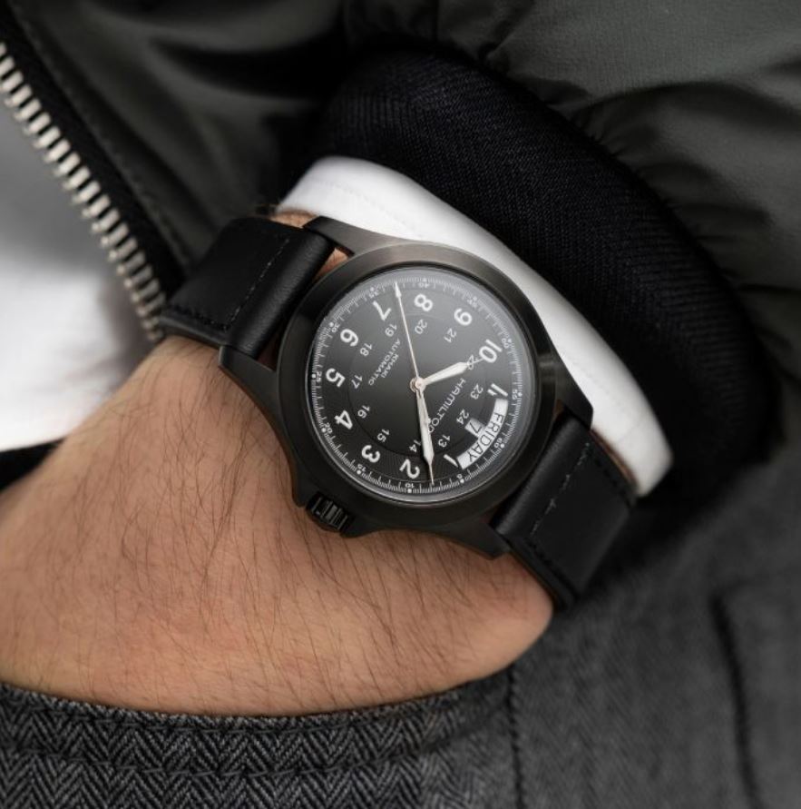 Hamilton Khaki Field King Black Dial Men's Watch H64465733