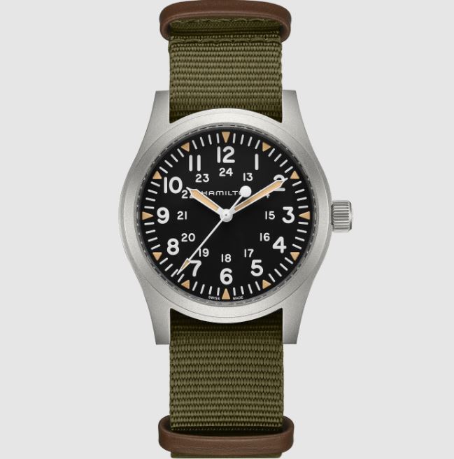 Hamilton KHAKI FIELD MECHANICAL 42MM BLACK DIAL H69529933