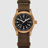 Hamilton Khaki Field Mechanical Bronze Black Dial Men's Watch H69459530