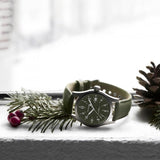 Hamilton Khaki Field Mechanical Mechanical Green Dial Men's Watch H69439363