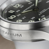 Hamilton Khaki Field Titanium Auto Automatic Black Dial 42mm H70545550