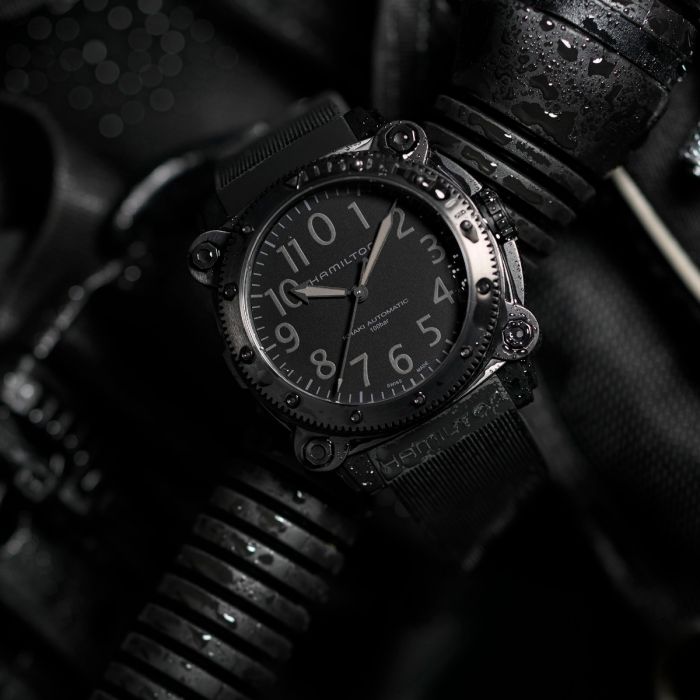 Hamilton Khaki Navy Belowzero Titanium Auto Automatic Watch H78505330