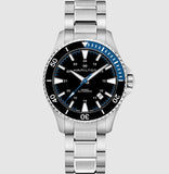 Hamilton Men's Khaki Navy Automatic Black Dial Steel Watch H82315131
