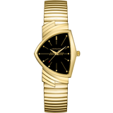 Hamilton Ventura Quartz Black Dial Asymmetric Ladies Watch H24301131