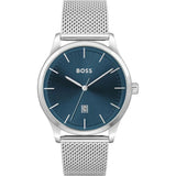 Hugo Boss Reason Business Blue Dial Stainless Steel 1514067