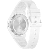 HUGO #LIT White Dial & White Silicone Strap 1530345