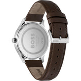Hugo Boss Elite Blue Dial Brown Leather 1513955