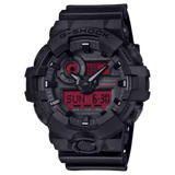 G-SHOCK Analog-Digital Black and Red Watch GA700BBR-1A - Bijoux Eclore