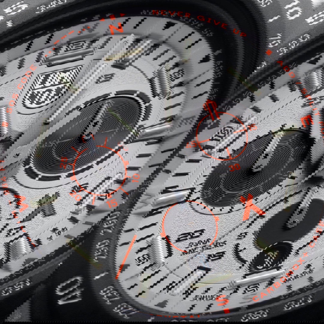 Luminox Bear Grylls Survival Master Black Rubber Strap Mens Watch XB.3748