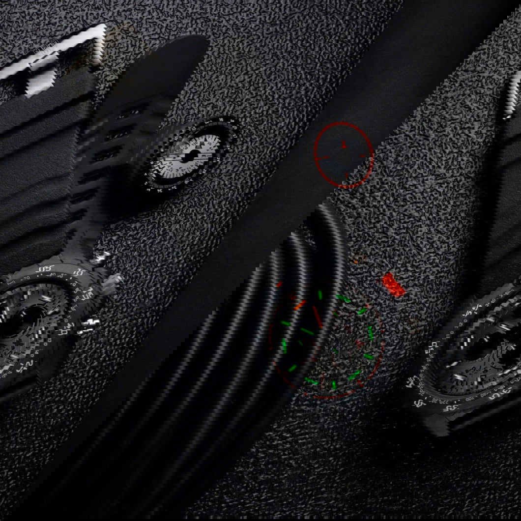 Luminox Bear Grylls Survival Master Black Rubber Strap Mens Watch XB.3748