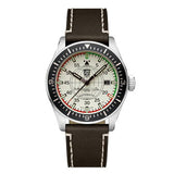 Luminox Constellation Cream Dial Brown Leather Strap Mens Watch XA.9607