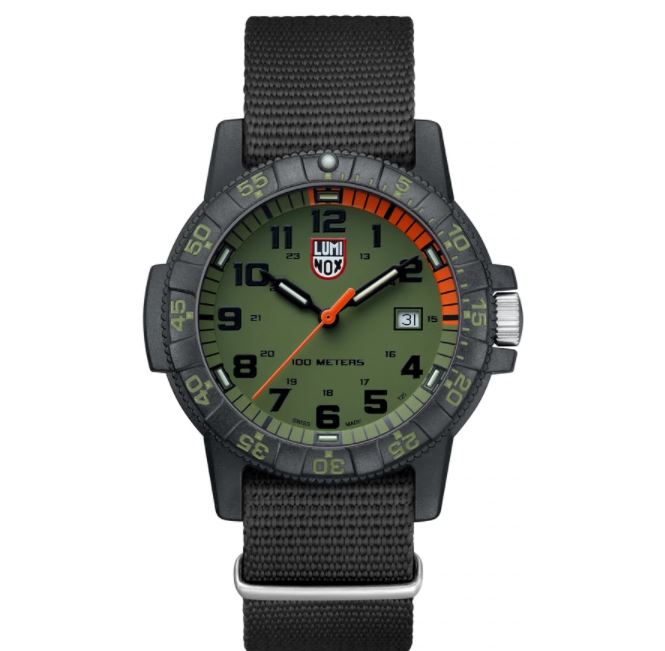 Luminox Leatherback Sea Turtle Giant Nylon Strap Watch XS.0337