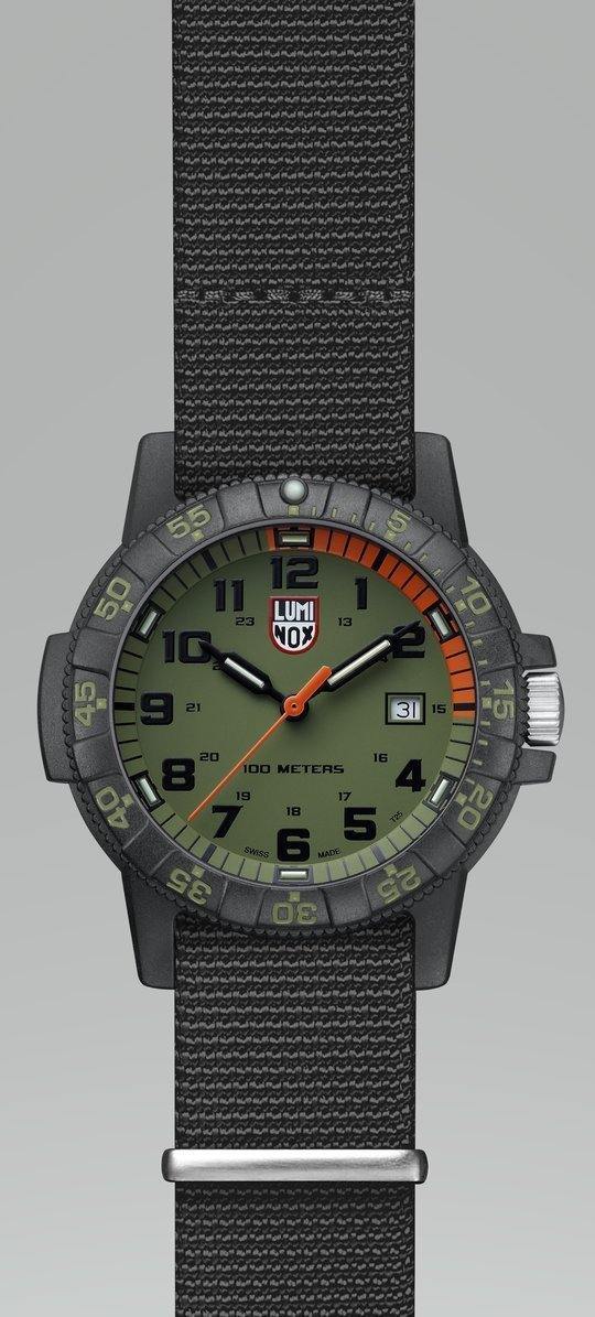 Luminox Leatherback Sea Turtle Giant Nylon Strap Watch XS.0337
