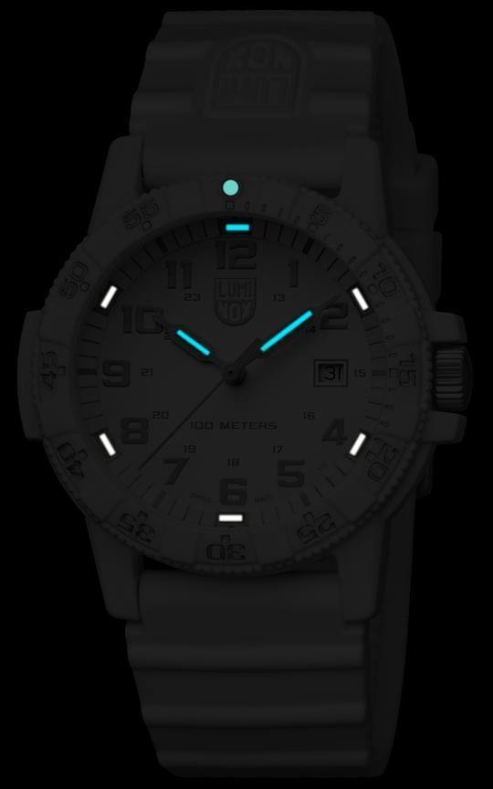 Luminox Leatherback Sea Turtle White Dial White Strap Men’s Watch XS.0307.WO