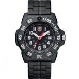 Luminox Navy Seal Black Dial Black Stainless Steel Men's Watch XS.3502.L
