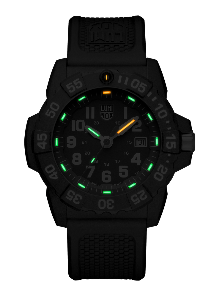 Luminox Navy Seal Blue Dial Black Rubber Strap Men's Watch XS.3503.F