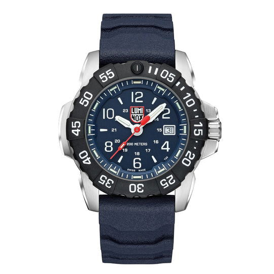 Luminox Navy Seal Blue Dial Rubber Strap Mens Watch XS.3253.CB