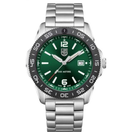 Luminox Pacific Diver Quartz Green Dial Men's Watch XS.3137