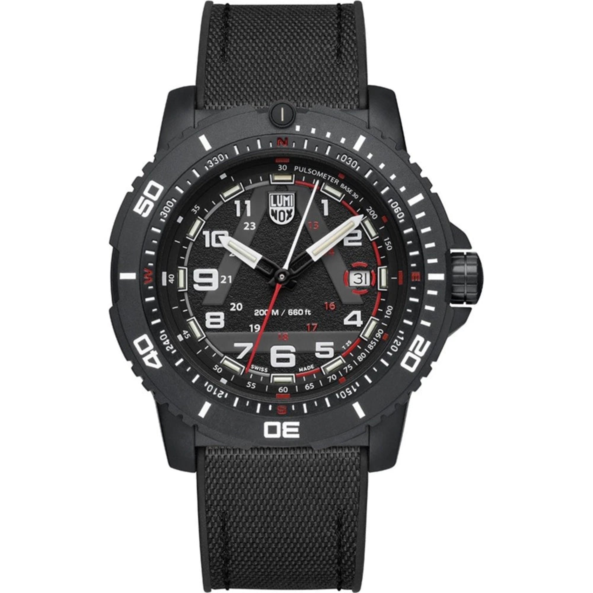 Luminox Sea XL.1081 Ice Sar Watch Swiss carbon gents watch with date - Bijoux Eclore