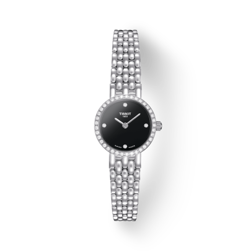 New TISSOT CALIENTE 18K GOLD DIAMOND BEZEL WOMEN WATCH T74.5.112.56