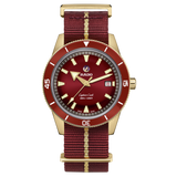 Rado Captain Cook Automatic Bronze Red and Gold Stripe R32504407