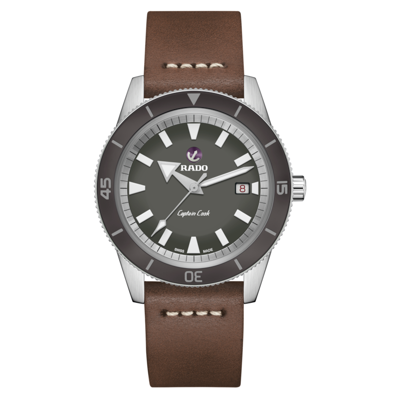 Rado Captain Cook Automatic High Tech Ceramic Grey Dial Men's Watch R32505019