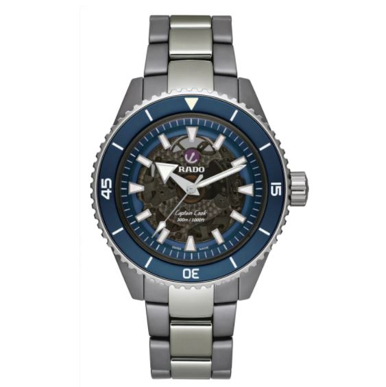Rado Captain Cook High-Tech Ceramic Automatic Blue Dial Men's Watch R32128202