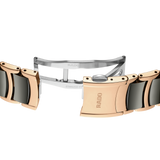Rado Centrix Automatic Rose Gold Plated Steel Watch R30017012