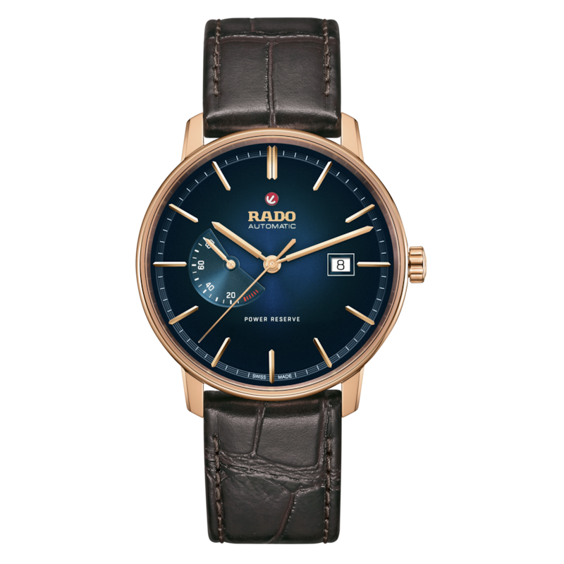 Rado Coupole Classic Automatic Power Reserve Blue Dial Men's Watch  R22879215